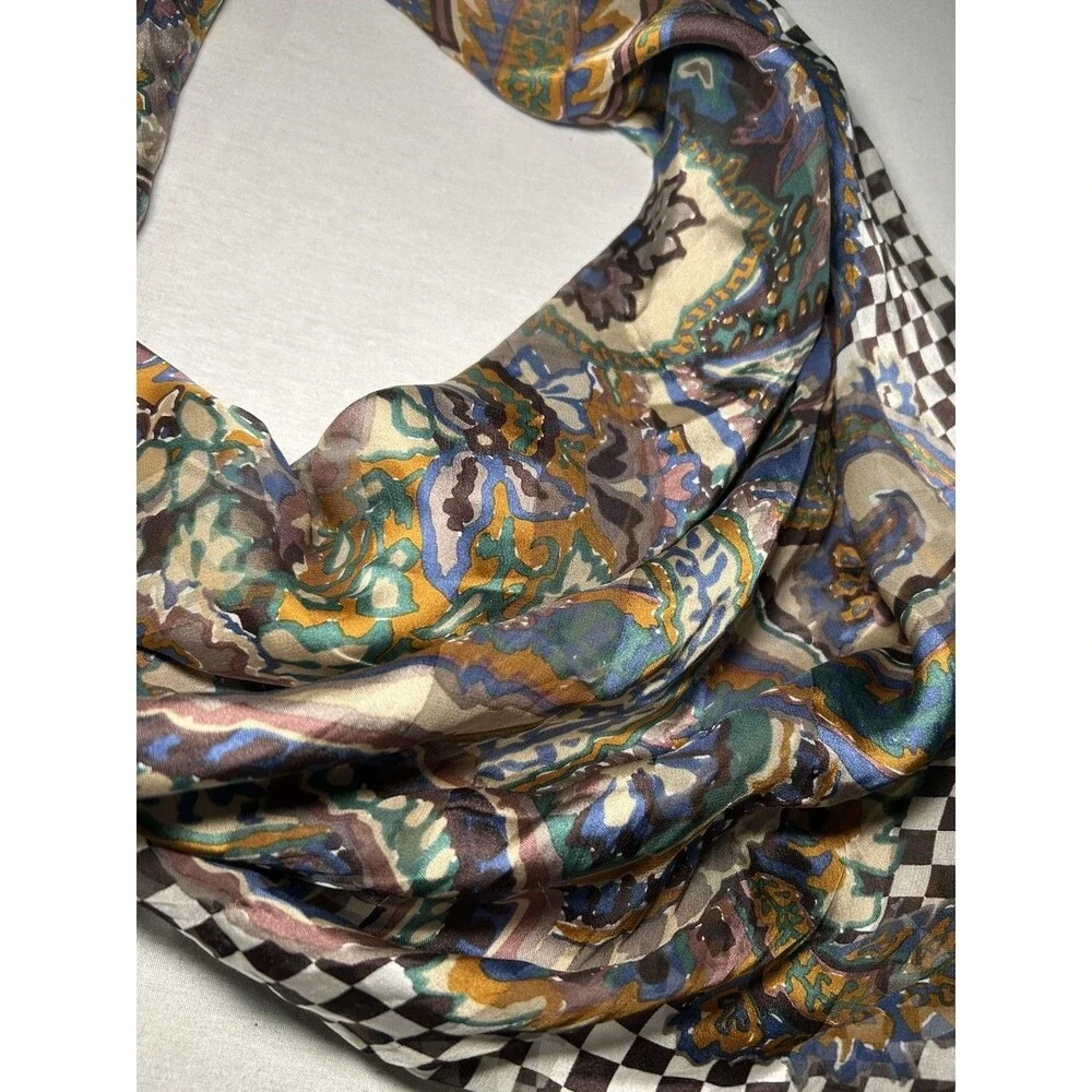 Vtg Original Christian Fischbacher Multi Color 35